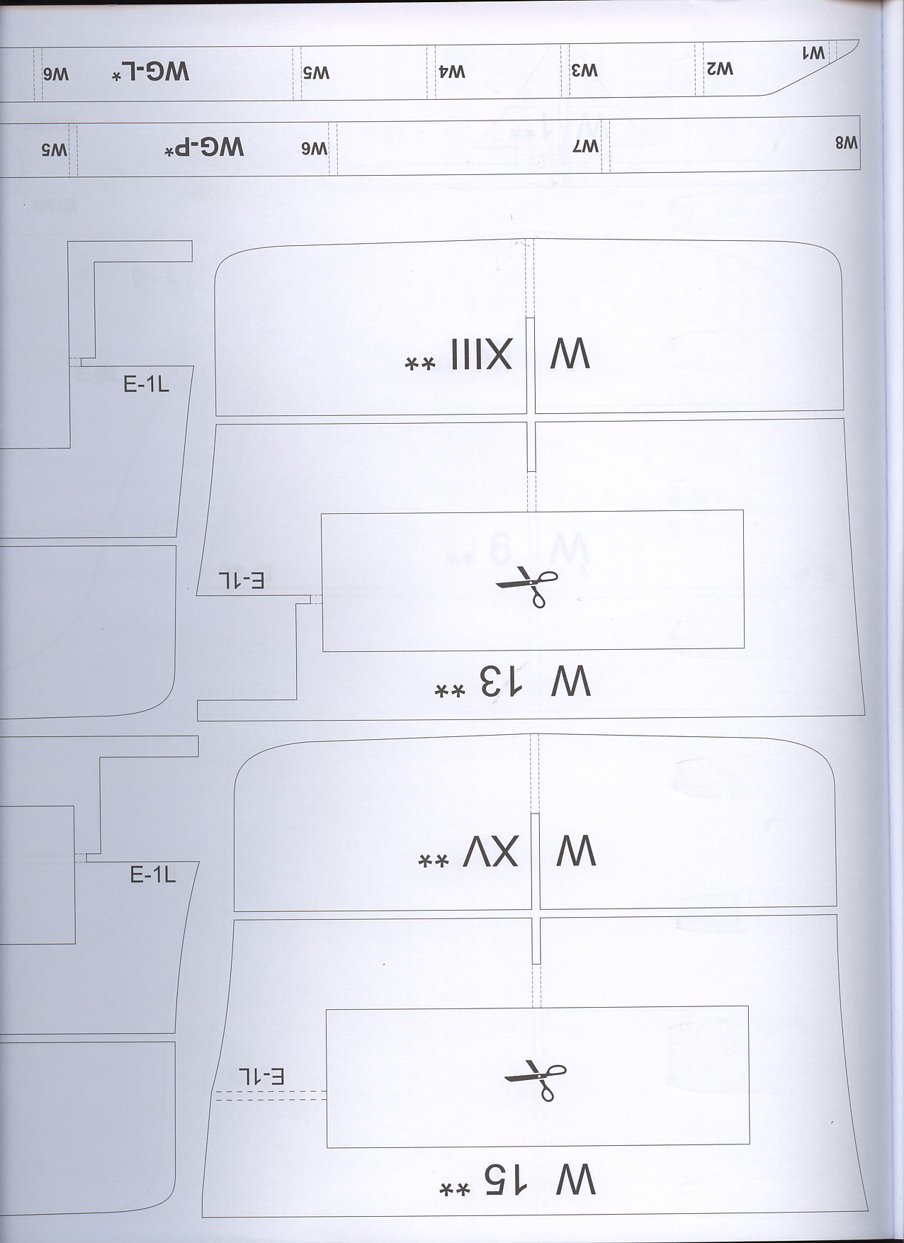 美国航母Essex艾塞克斯船模平面图纸